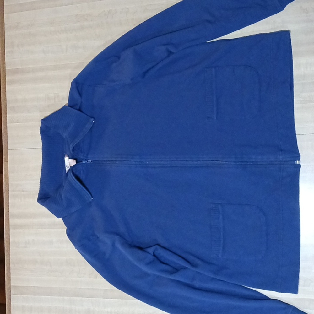 White Stag Navy Blue Jacket double pocket zip up XL